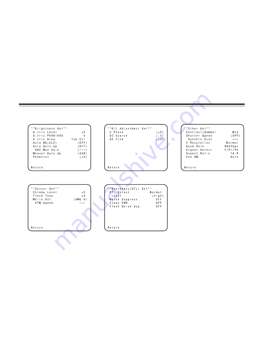 Panasonic AW-E860L Operating Instructions Manual Download Page 32