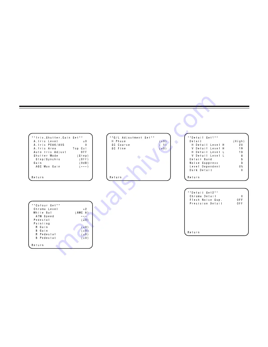 Panasonic AW-E860L Operating Instructions Manual Download Page 156