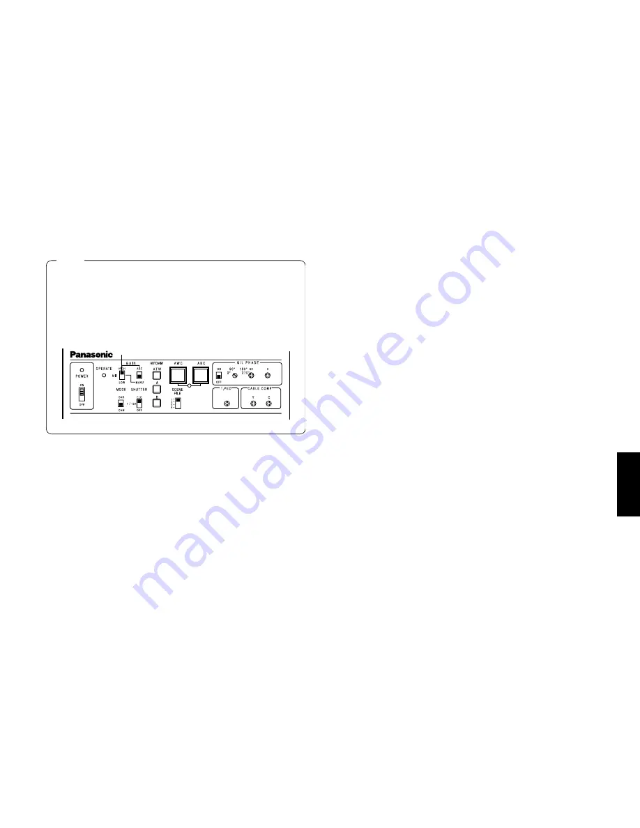 Panasonic AW-E860L Operating Instructions Manual Download Page 209