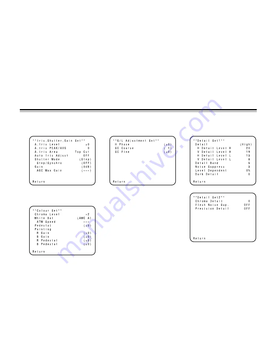 Panasonic AW-E860L Operating Instructions Manual Download Page 214