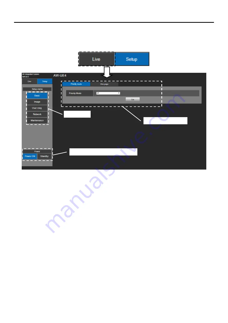 Panasonic AW-HS50 Series Operating Instructions Manual Download Page 53