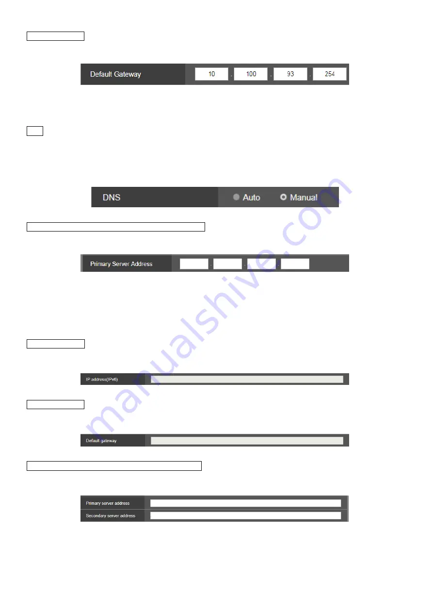 Panasonic AW-HS50 Series Operating Instructions Manual Download Page 68