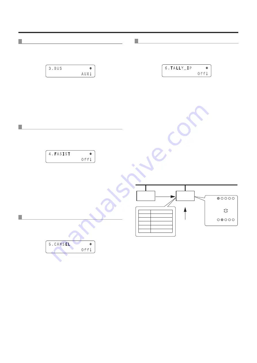 Panasonic AW-RP50E Operating Instructions Manual Download Page 126