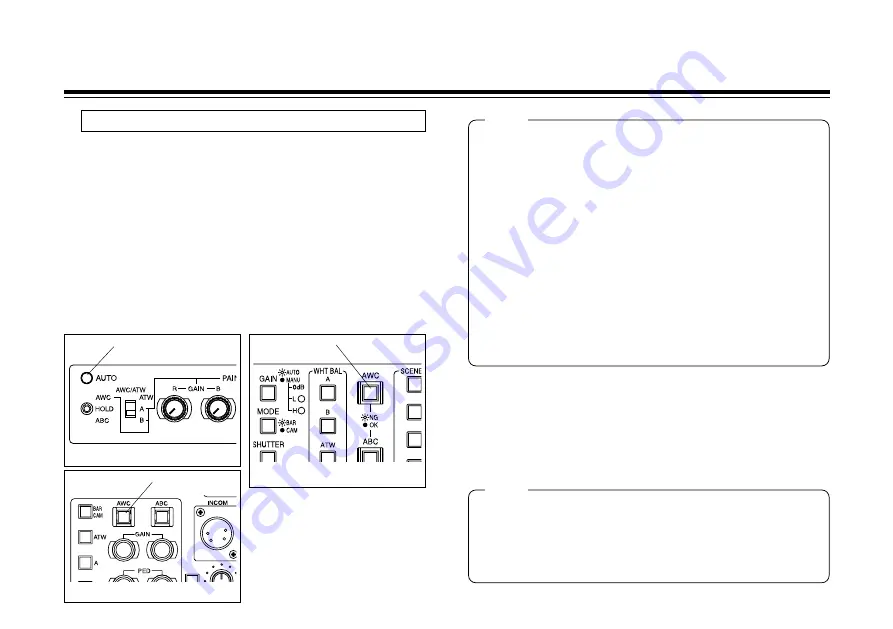 Panasonic AWE860N - COLOR CAMERA Скачать руководство пользователя страница 27