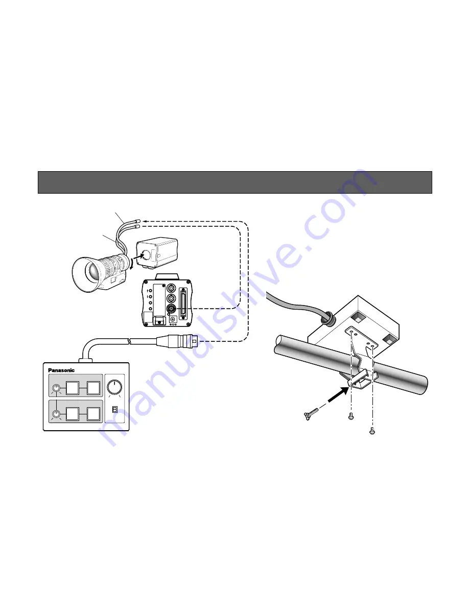 Panasonic AWLK30 - LENS CONTROLLER Operating Instructions Manual Download Page 8