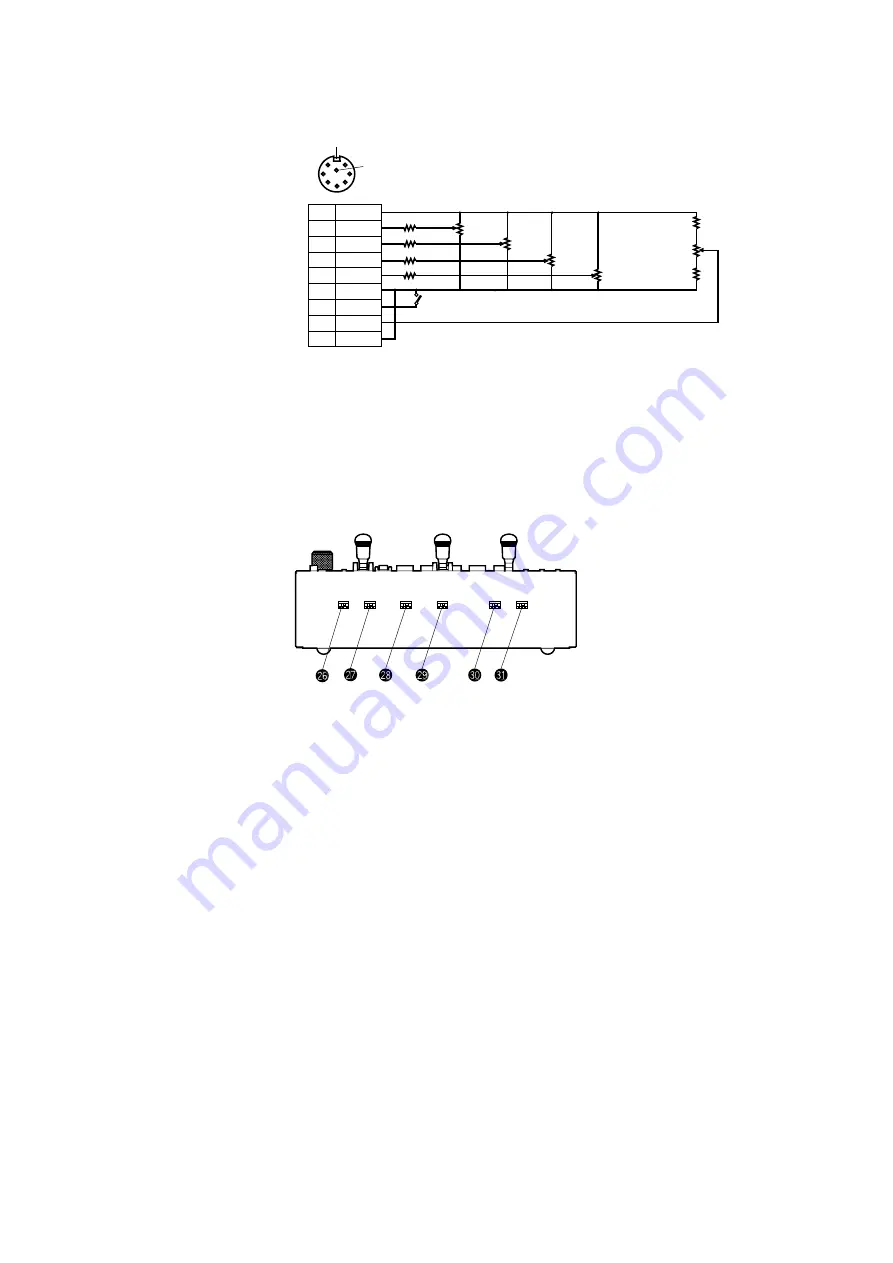 Panasonic AWRP301 - PAN/TILT CONTROL PAN Service Manual Download Page 6