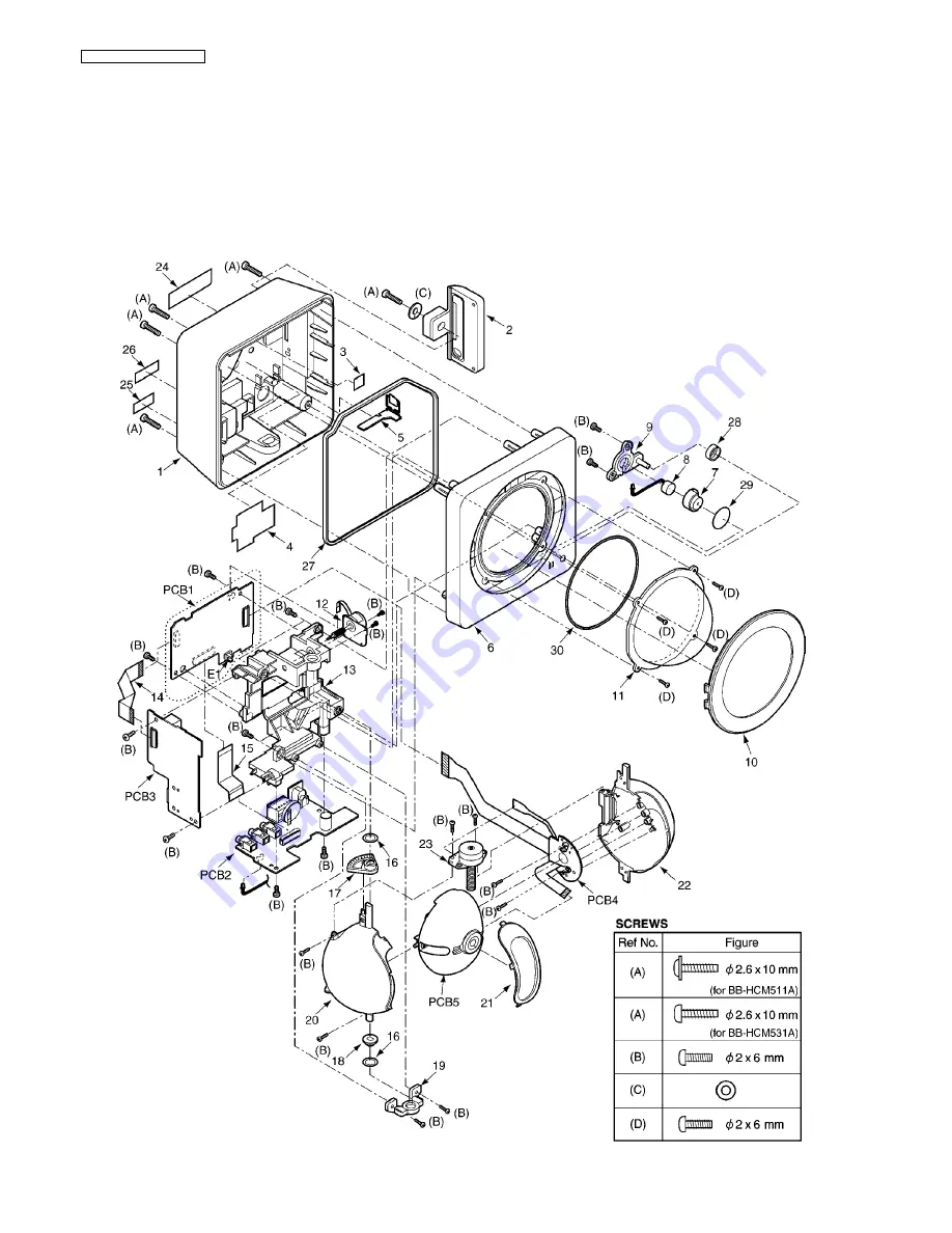 Panasonic BB-HCM511A Service Manual Download Page 86