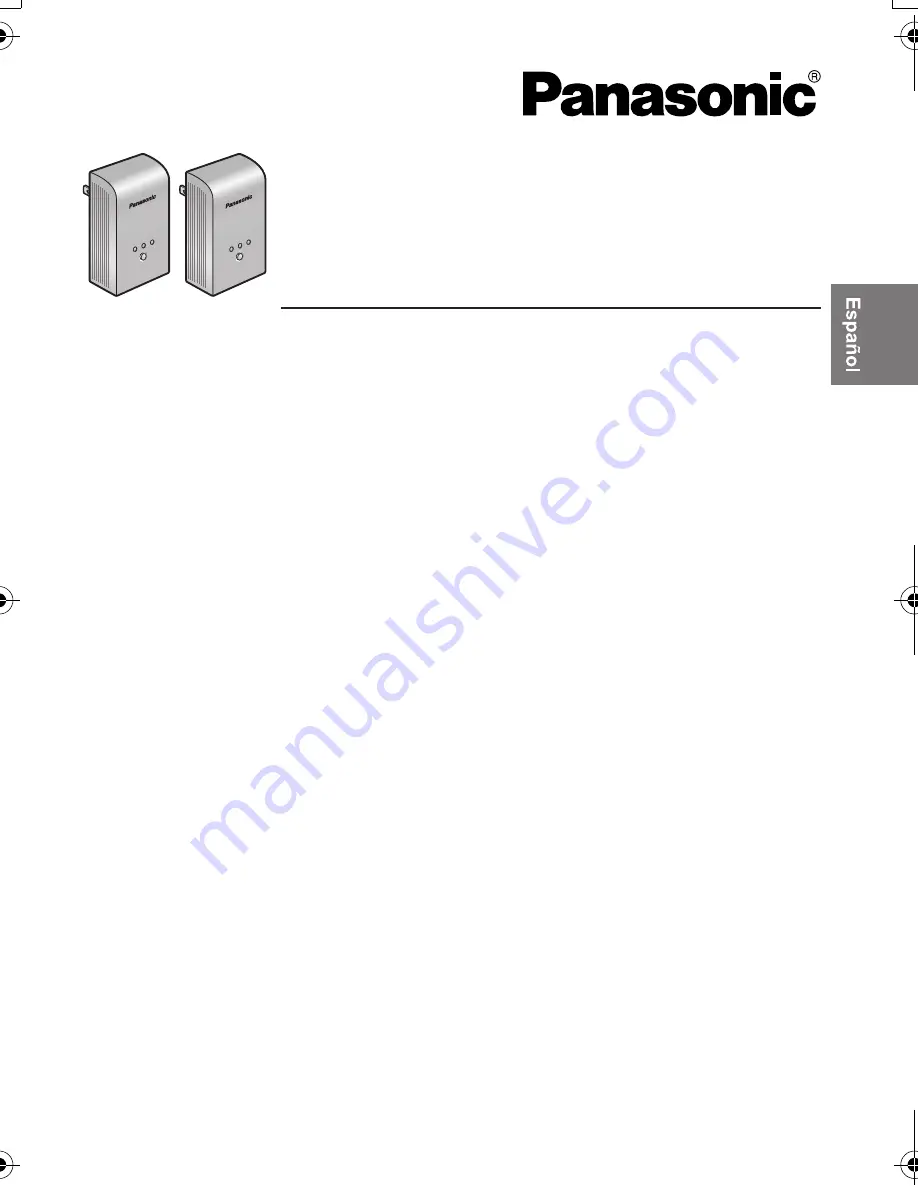 Panasonic BL-PA300KTA - High Definition Power Line Communication Ethernet Adaptor Twin Скачать руководство пользователя страница 31