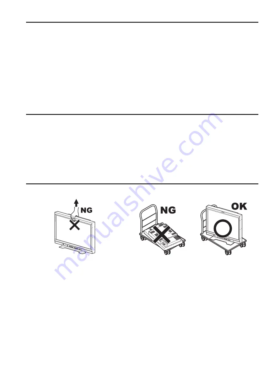 Panasonic BT-4LH310E Operating Instructions Manual Download Page 7