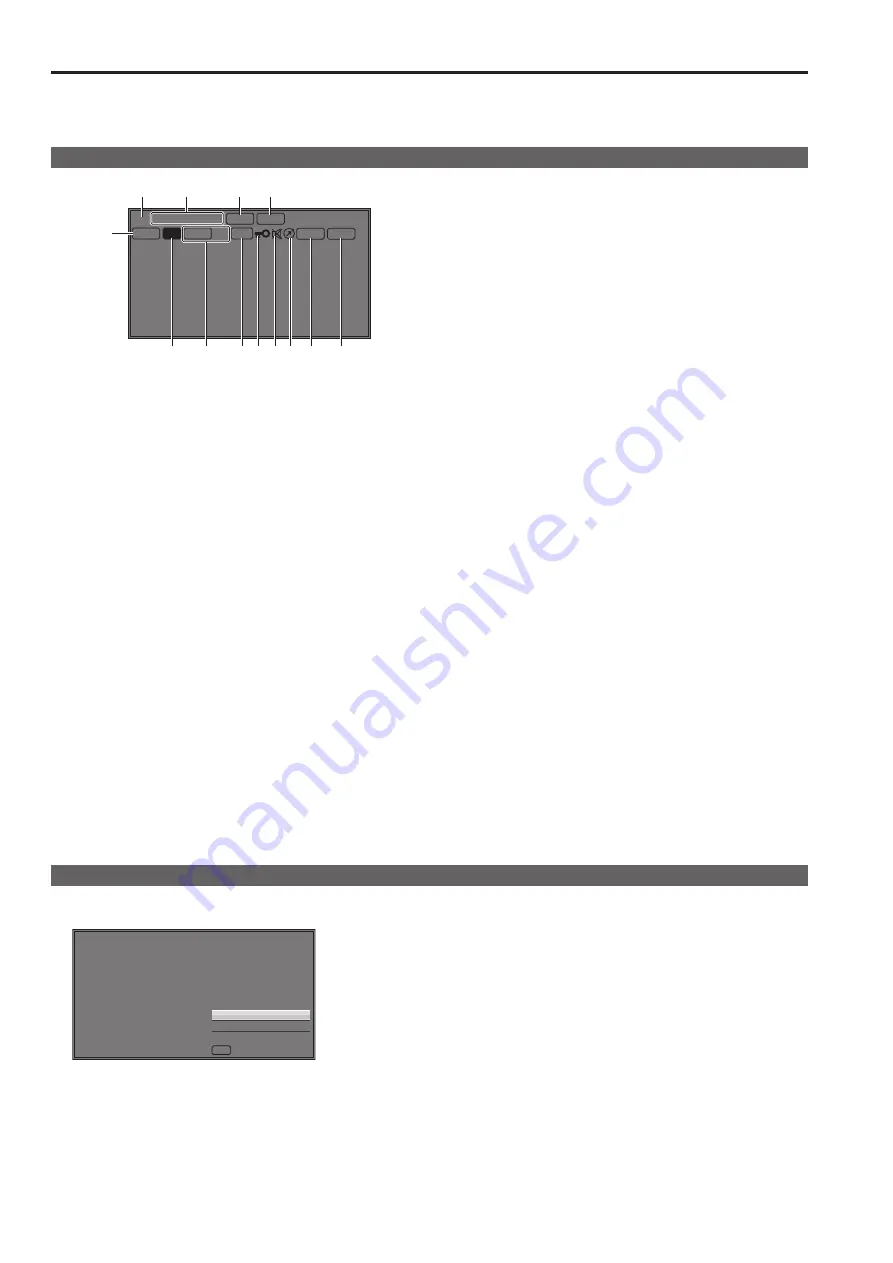 Panasonic BT-4LH310E Operating Instructions Manual Download Page 16