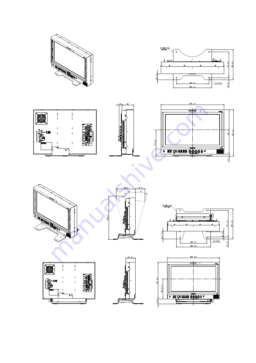 Panasonic BT-LH1770P Скачать руководство пользователя страница 74