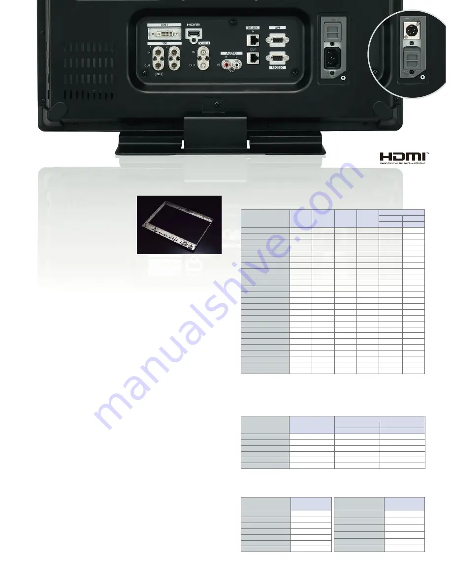 Panasonic BT-LH2170 Brochure Download Page 3