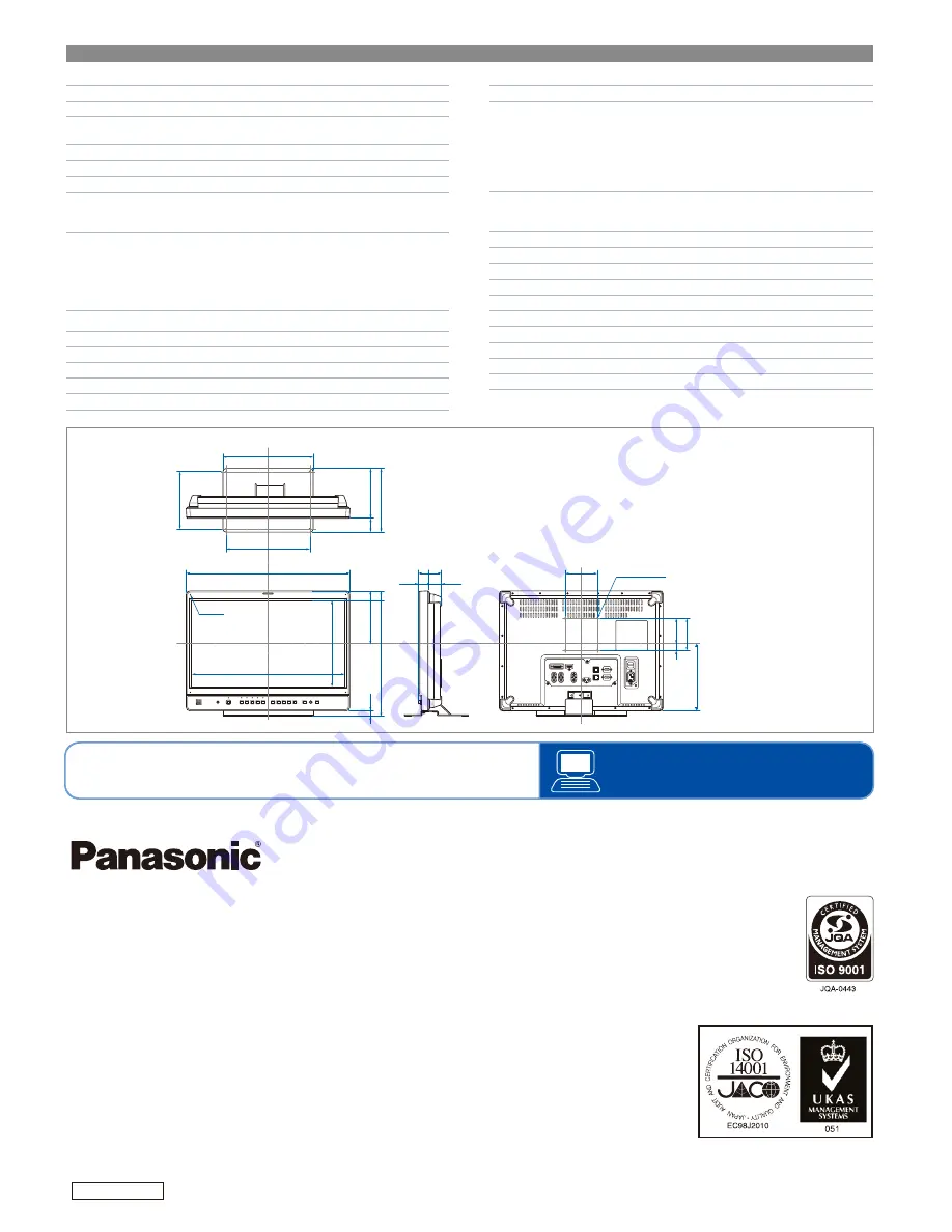 Panasonic BT-LH2170 Скачать руководство пользователя страница 4