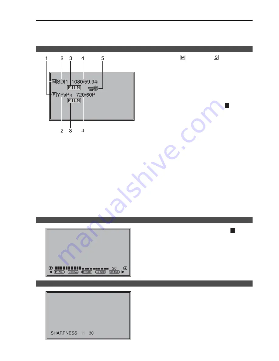 Panasonic BT-LH2550 Operating Instructions Manual Download Page 15