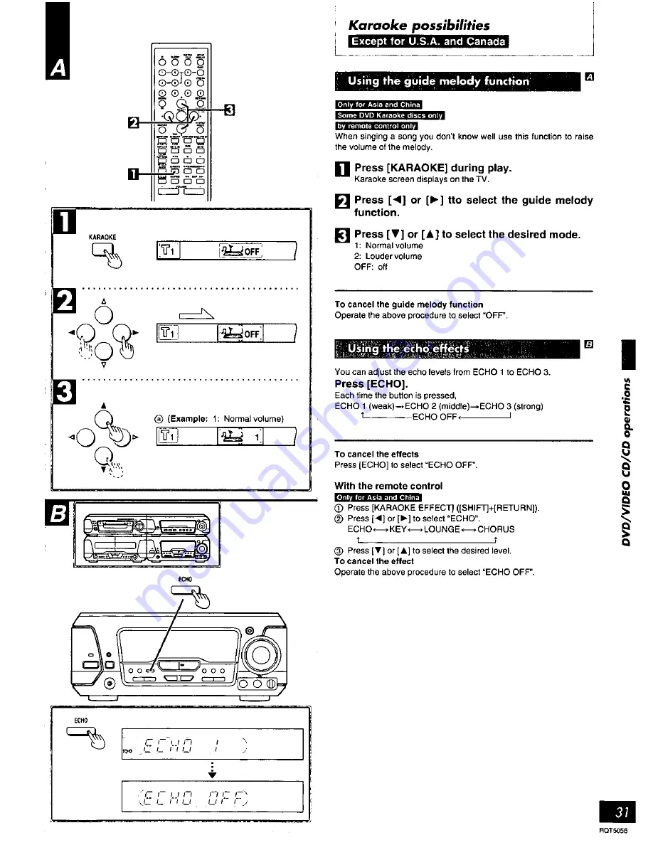 Panasonic CDV100 - MINISYS 5-D DVD CHGR Operating Instructions Manual Download Page 31