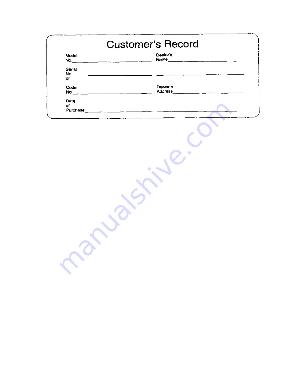 Panasonic CF-1000 User Manual Download Page 2