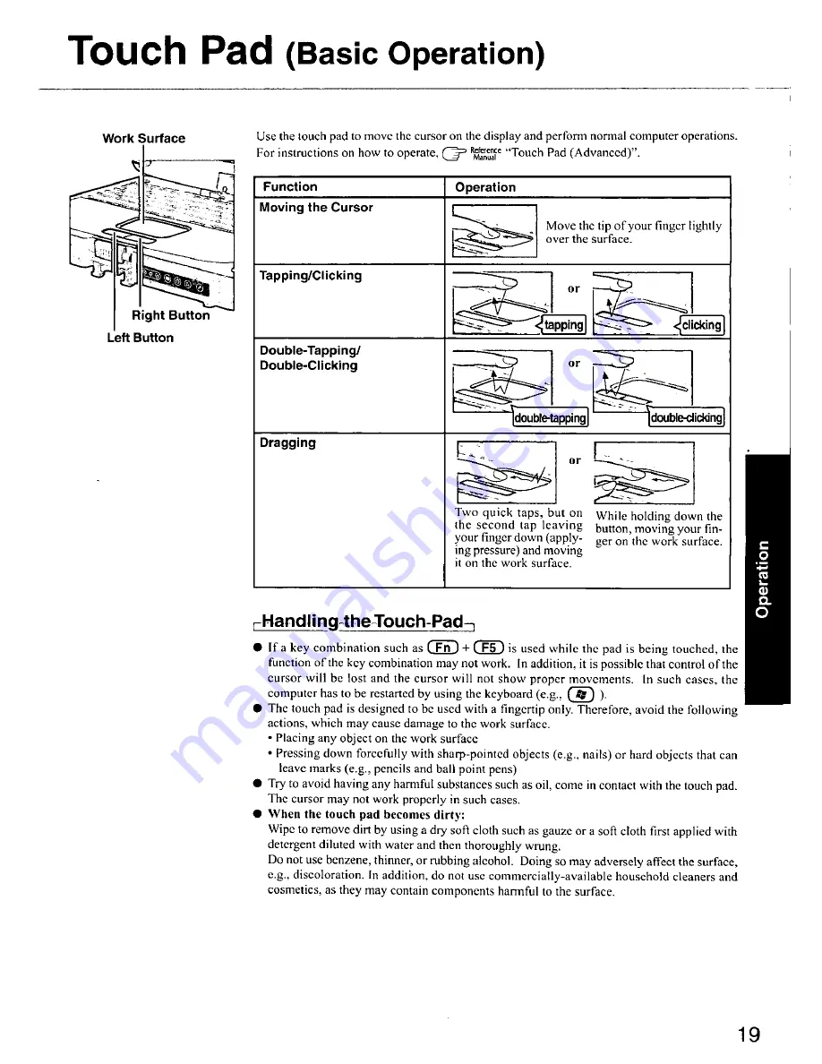 Panasonic CF-18BHAZXKM - Toughbook 18 Touchscreen PC Version Скачать руководство пользователя страница 19