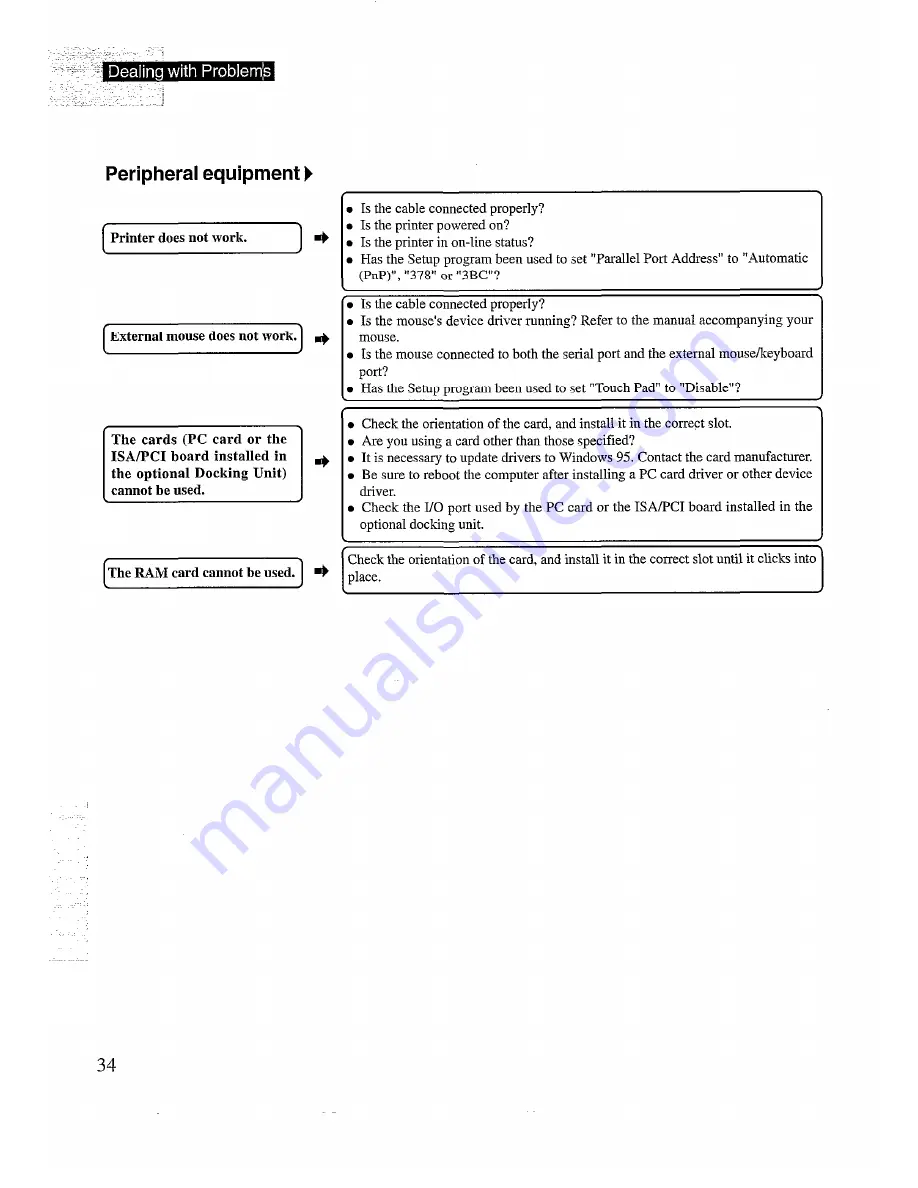 Panasonic CF-62 Series Operating Instructions Manual Download Page 34