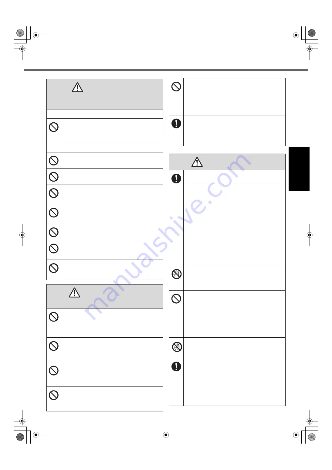 Panasonic CF-AX2 Series Operating Instructions Manual Download Page 3