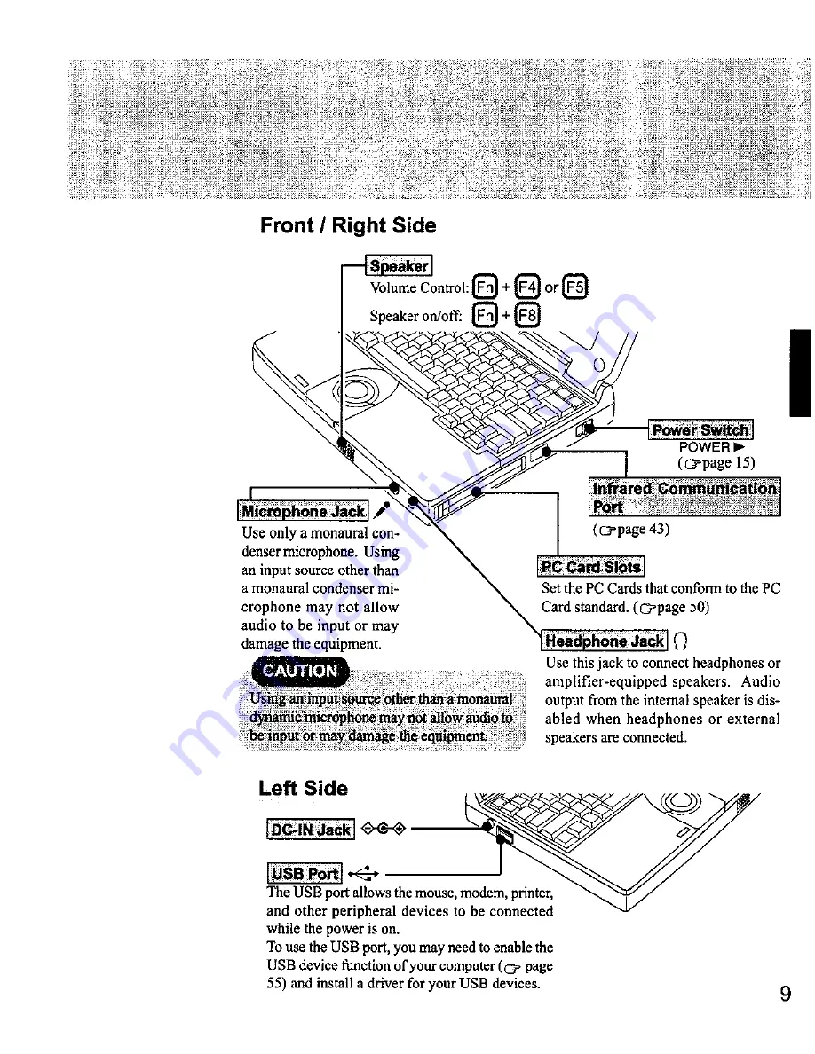 Panasonic CF-M33 Series Operating Instructions Manual Download Page 9