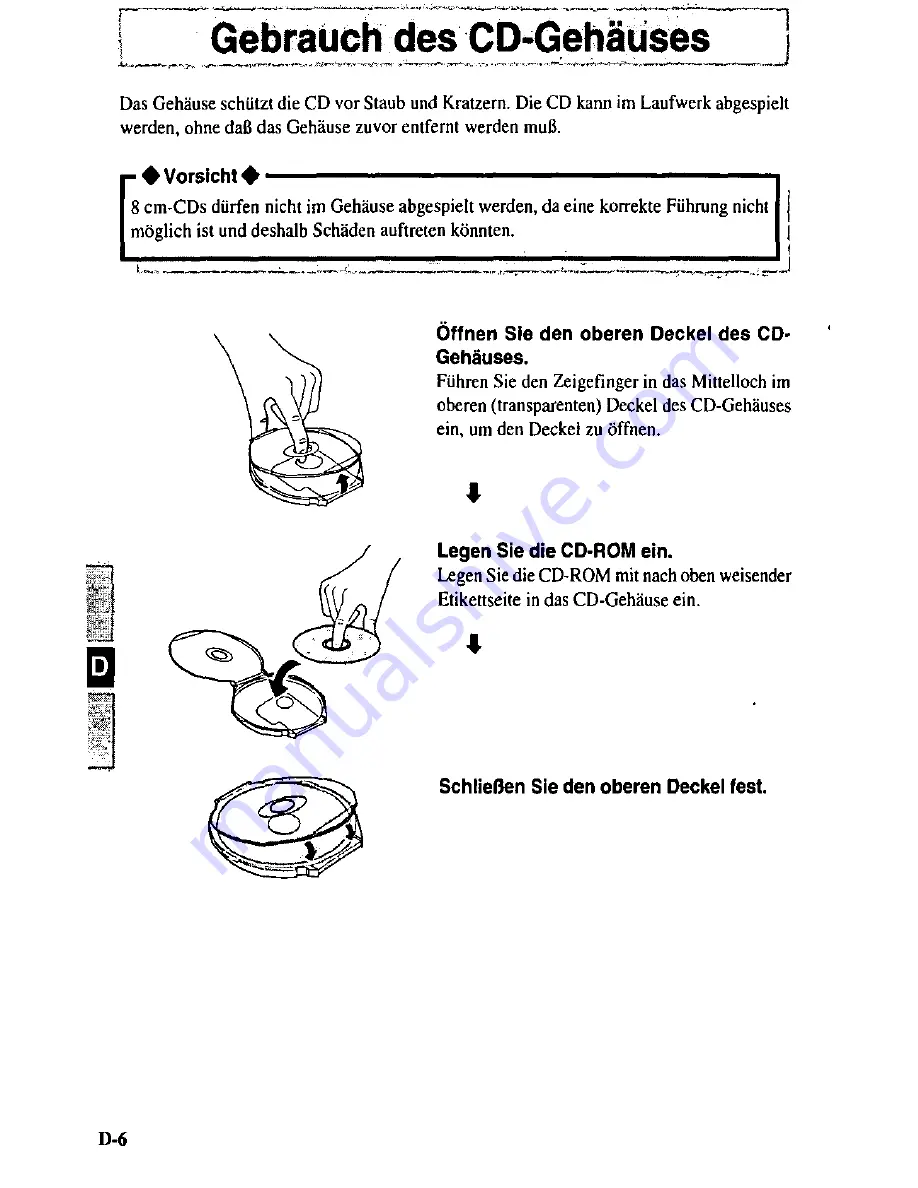 Panasonic CF-VCD252 Operating Instructions Manual Download Page 22