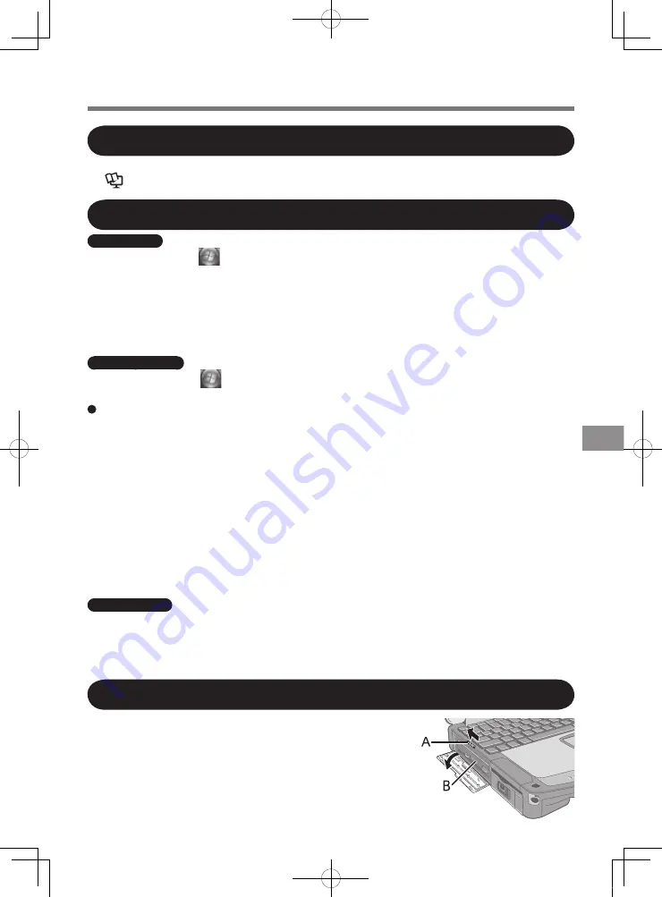 Panasonic CF-VDM302AT Operating Instructions Manual Download Page 19