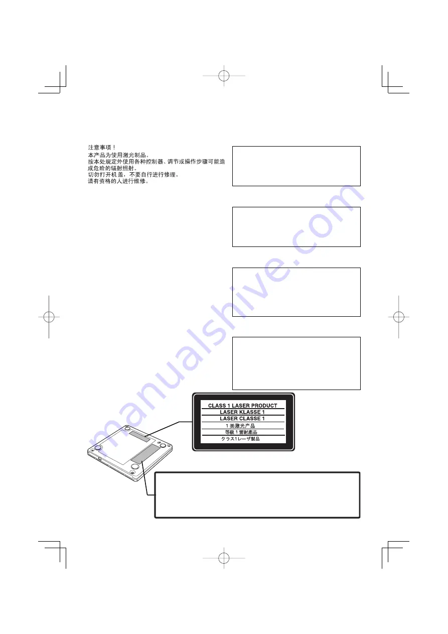 Panasonic CF-VDR Series Operating Instructions Manual Download Page 3