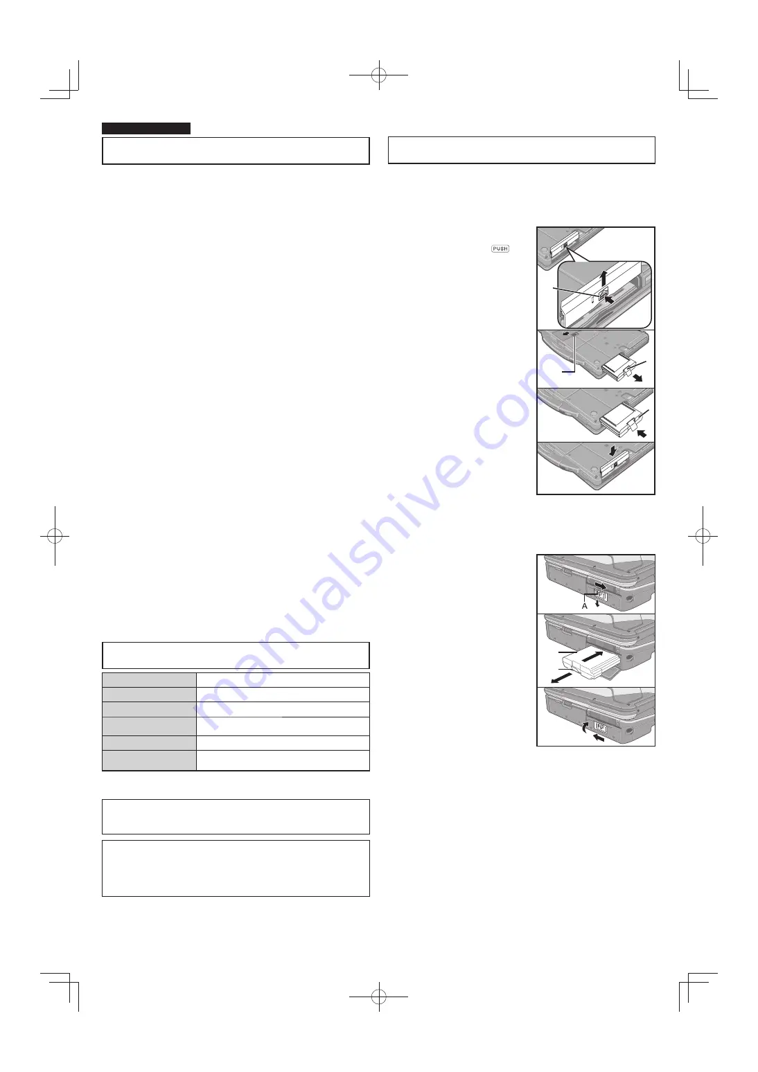 Panasonic CF-VZS Series Operating Instructions Manual Download Page 11