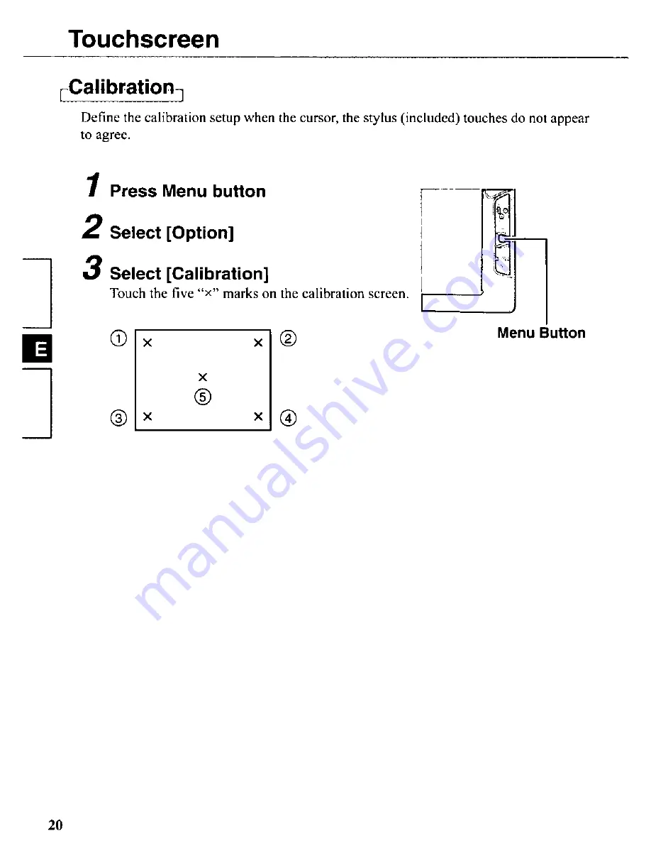 Panasonic CFVDW07M - COMPUTER WIRELESS DISPLAY Скачать руководство пользователя страница 20