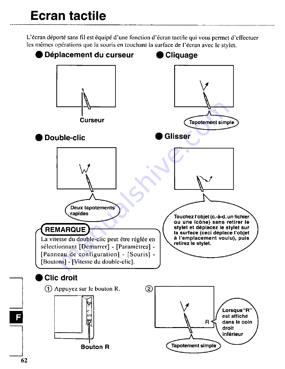 Panasonic CFVDW07M - COMPUTER WIRELESS DISPLAY User Manual Download Page 62