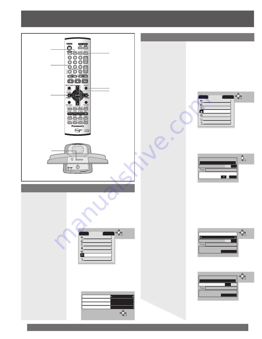 Panasonic Combo TC-22LR30 Operating Instructions Manual Download Page 28