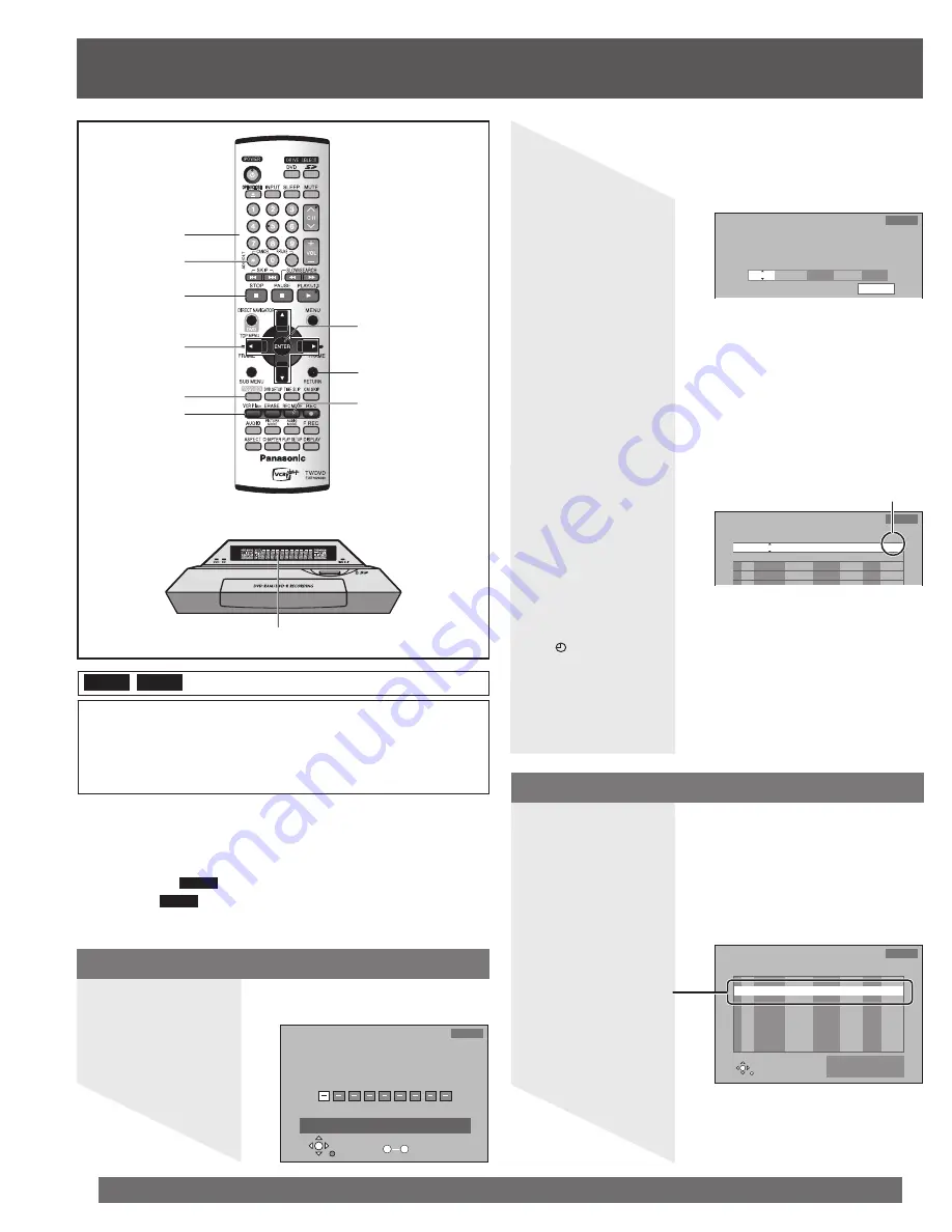 Panasonic Combo TC-22LR30 Operating Instructions Manual Download Page 40