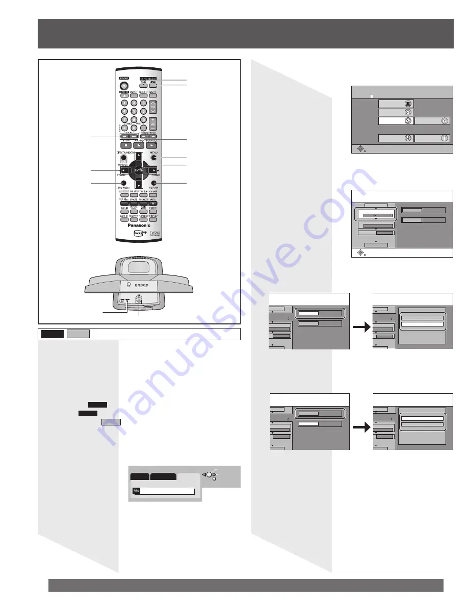 Panasonic Combo TC-22LR30 Operating Instructions Manual Download Page 64