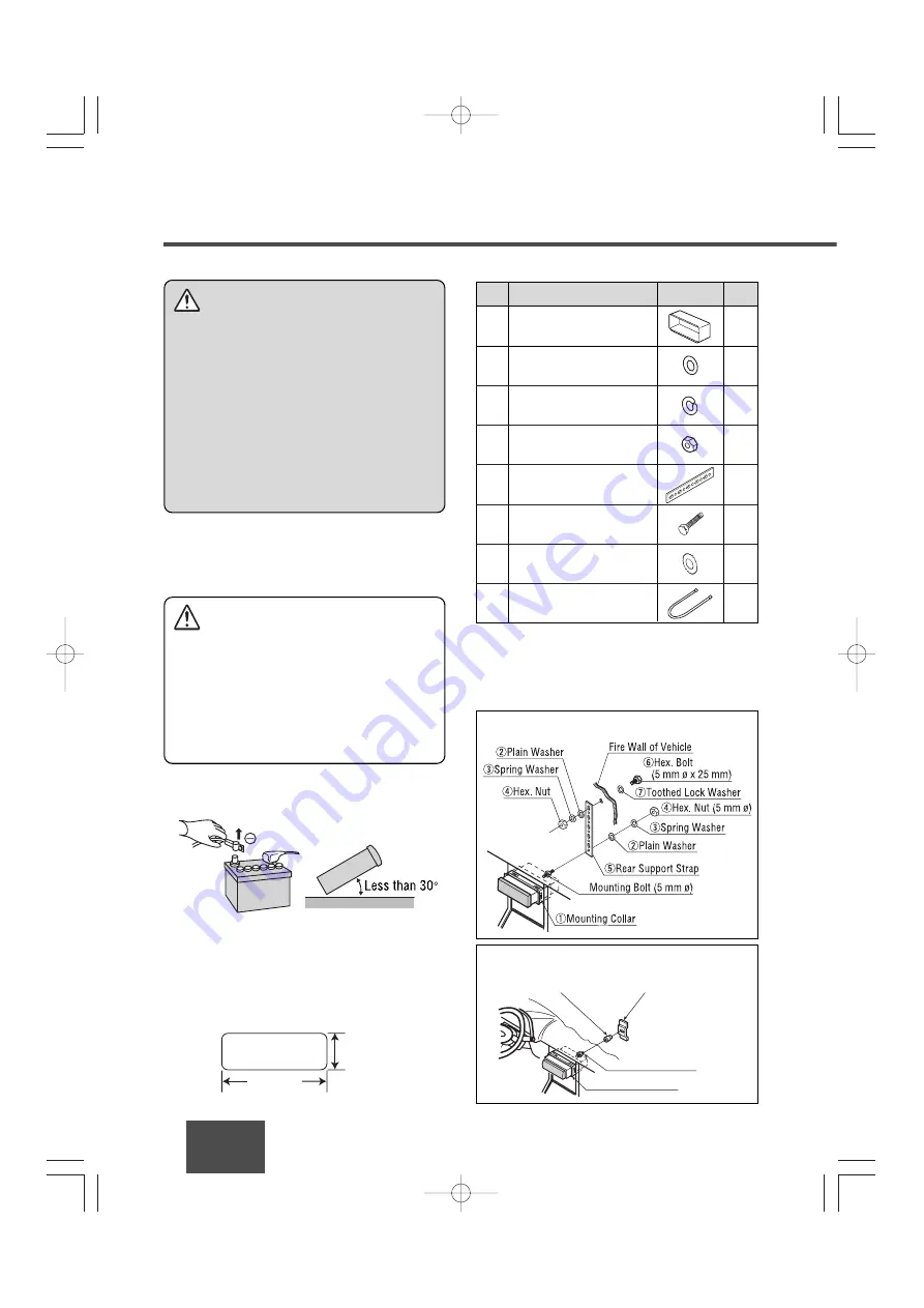 Panasonic CQ-5101U Operating Instructions Manual Download Page 24