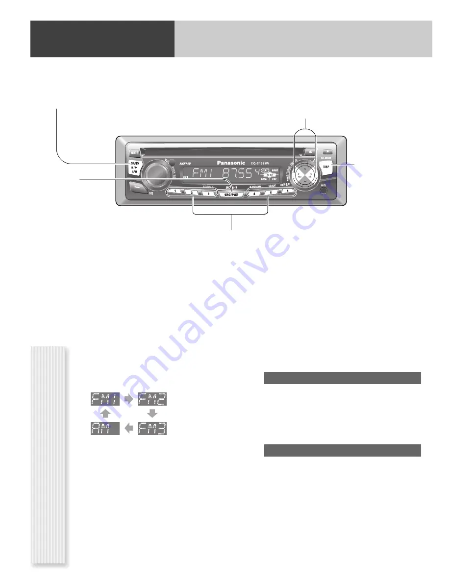 Panasonic CQ-C1103W Скачать руководство пользователя страница 41