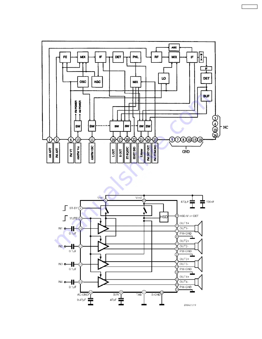 Panasonic CQ-C1465N Service Manual Download Page 9