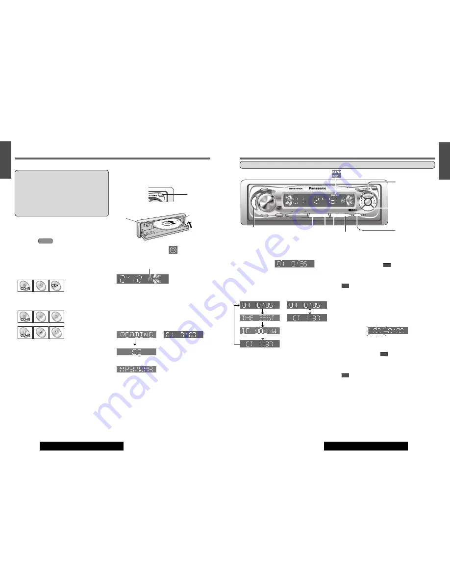 Panasonic CQ-C3100AN Скачать руководство пользователя страница 9