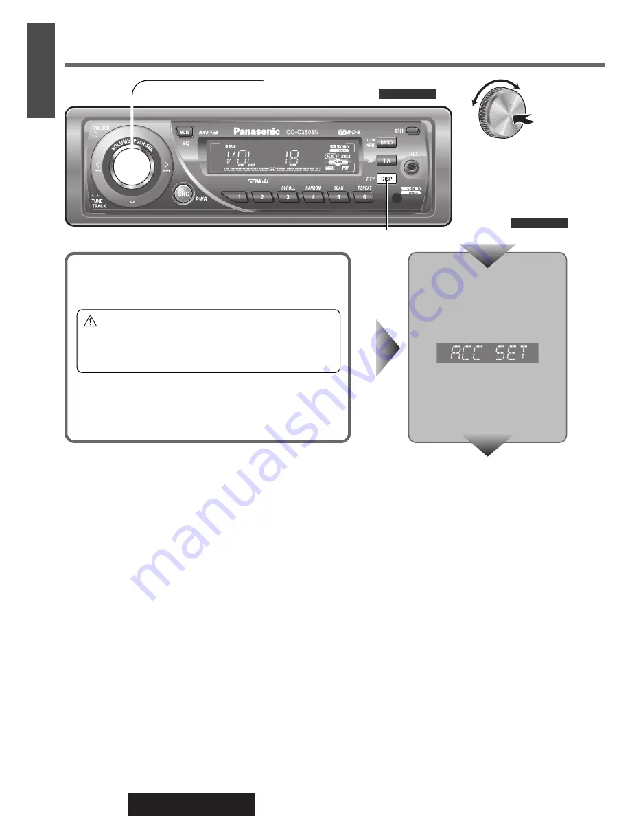 Panasonic CQ-C3303N Скачать руководство пользователя страница 30