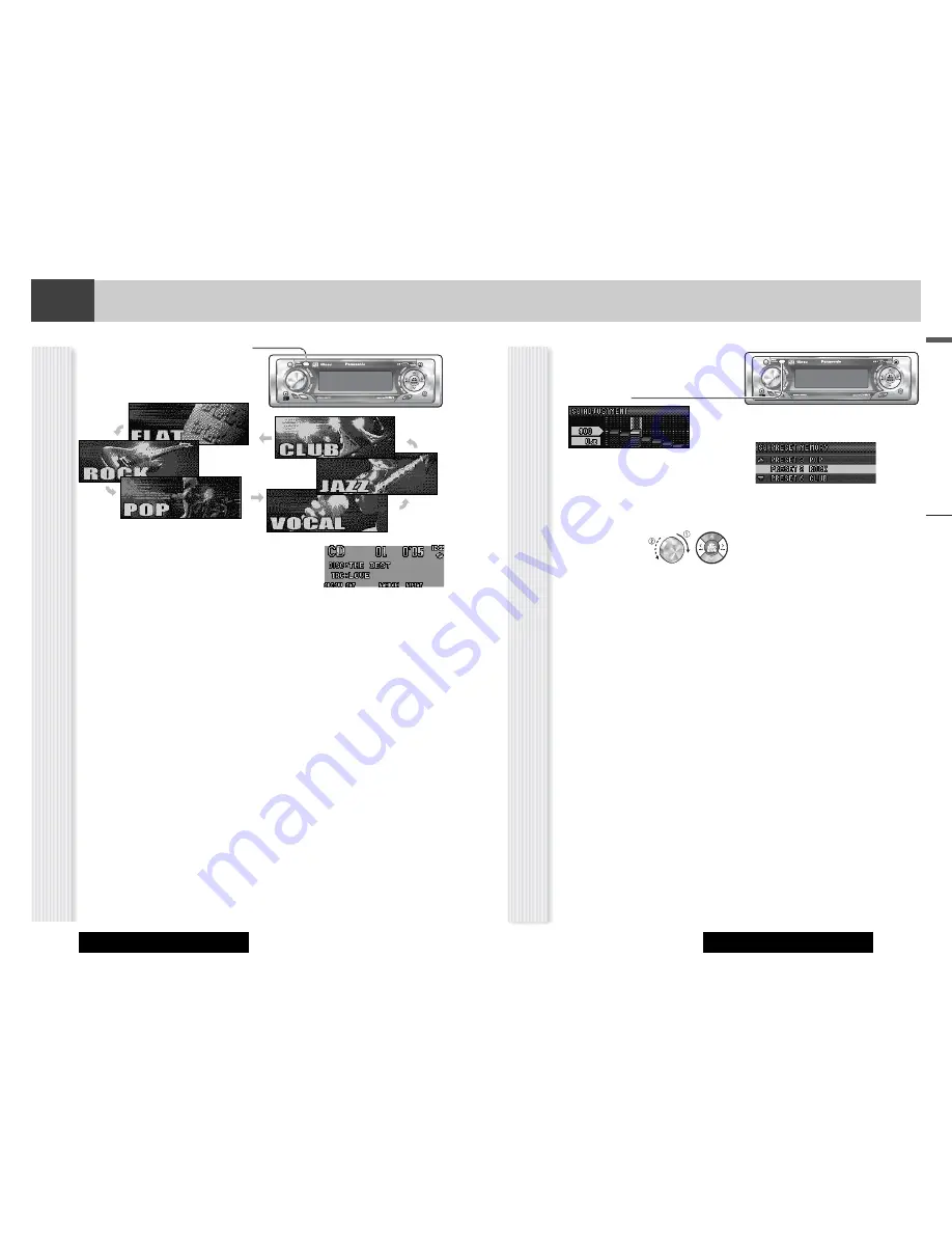 Panasonic CQ-C7301N Operating Instructions Manual Download Page 9