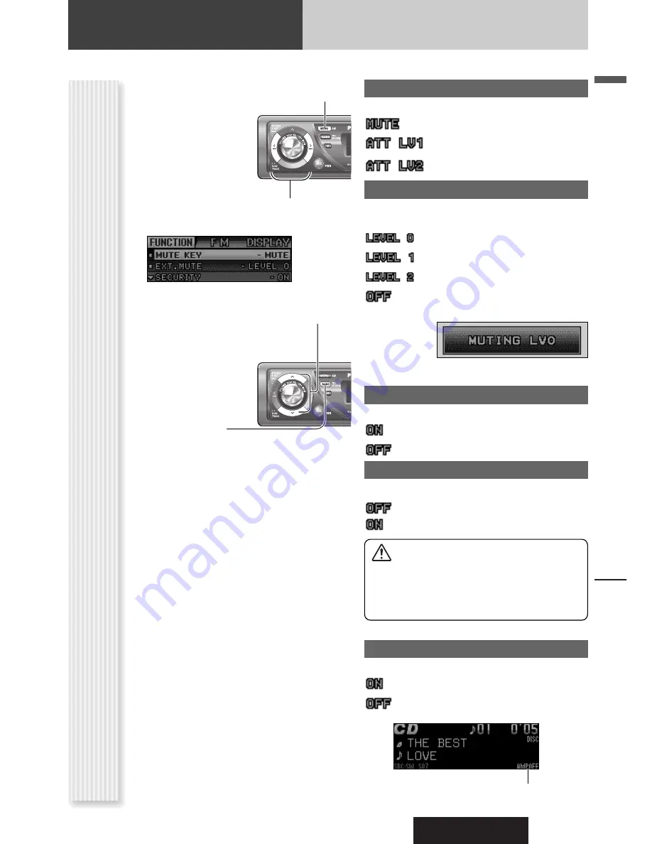 Panasonic CQ-C8403N Operating Instructions Manual Download Page 31