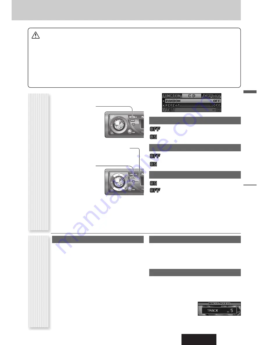 Panasonic CQ-C8803N Скачать руководство пользователя страница 27