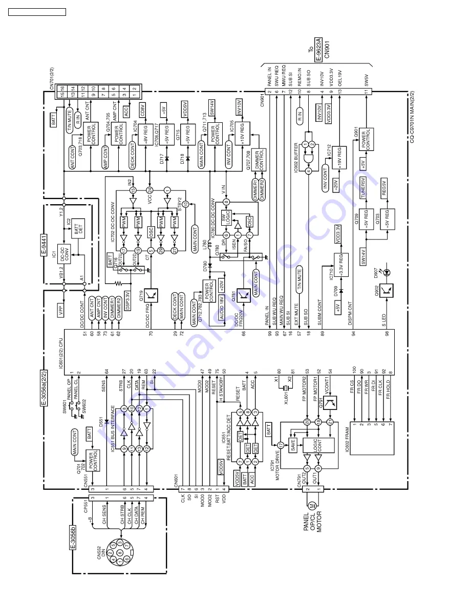 Panasonic CQ-C9701N Service Manual Download Page 8