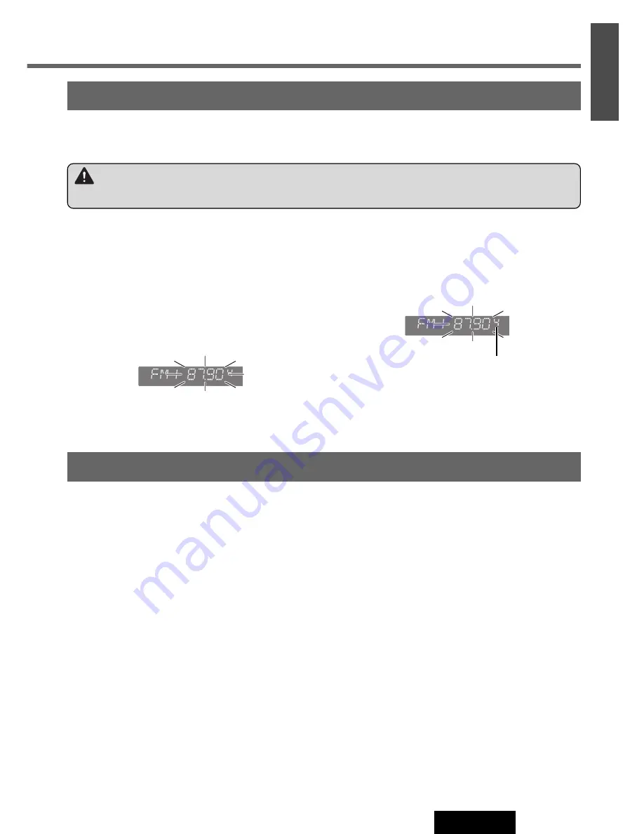 Panasonic CQ-D1703W Operating Instructions Manual Download Page 15