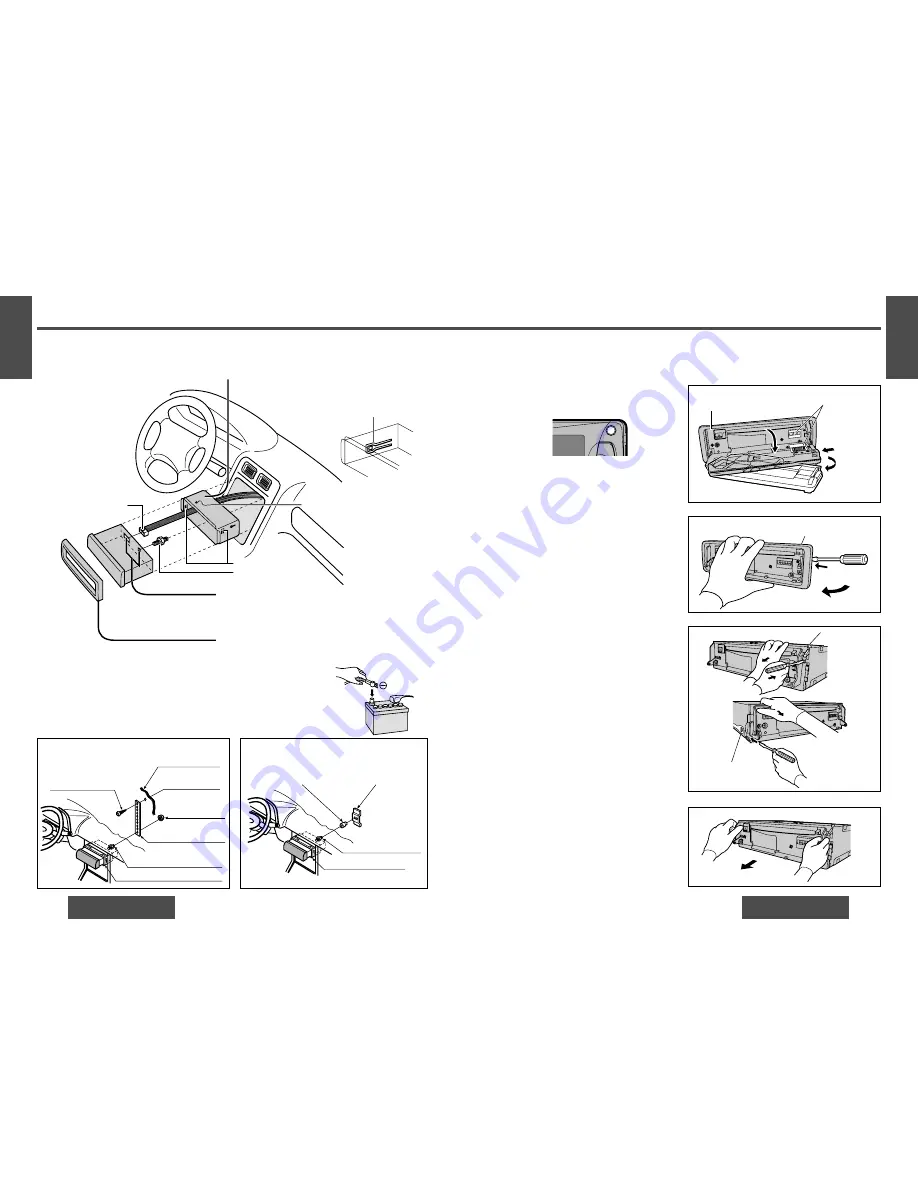 Panasonic CQ-DF301W Operating Instructions Manual Download Page 9