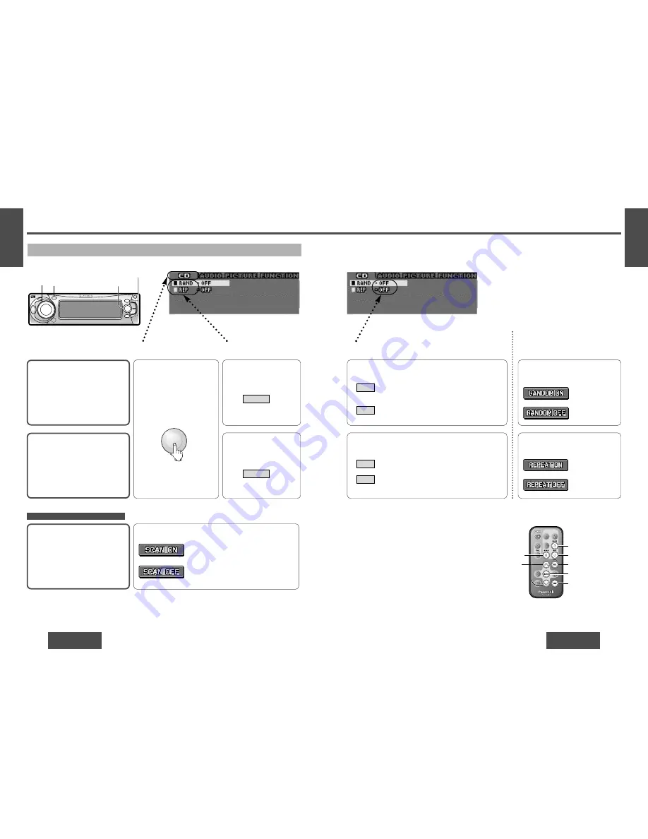 Panasonic CQ-DF602W Operating Instructions Manual Download Page 5