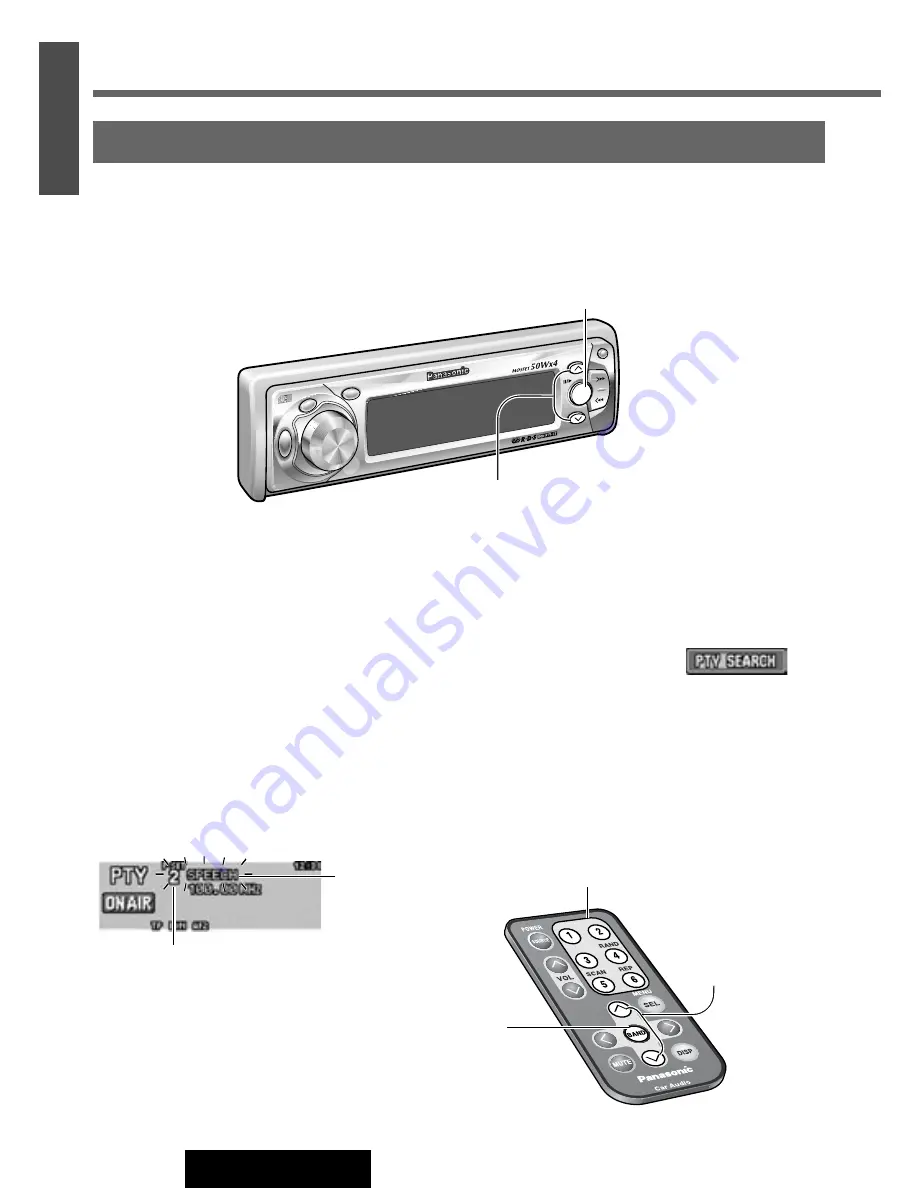 Panasonic CQ-DFX602N Operating Instructions Manual Download Page 14