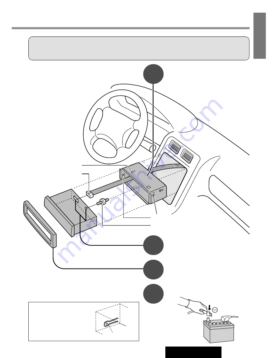 Panasonic CQ-FX721N Operating Instructions Manual Download Page 27