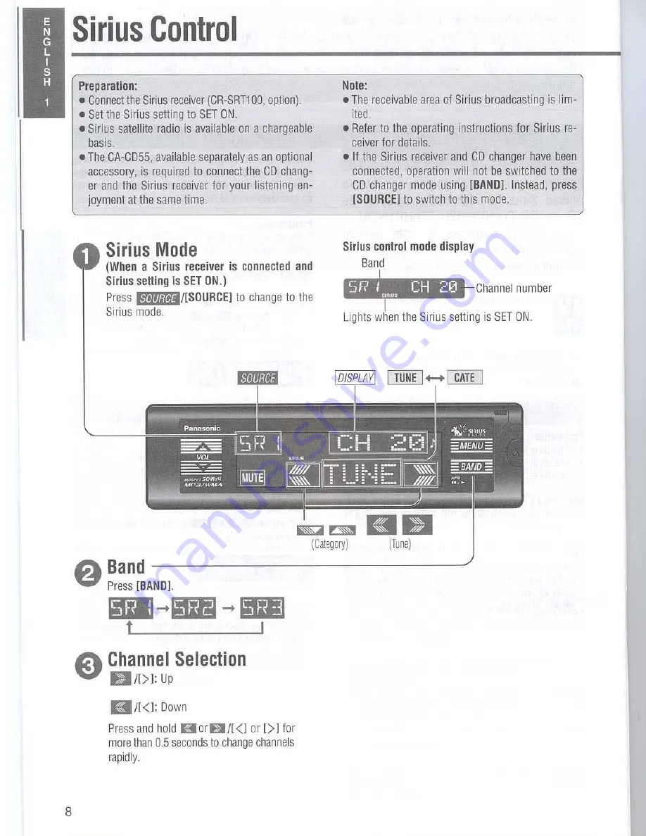 Panasonic CQ-HR1003U Скачать руководство пользователя страница 64