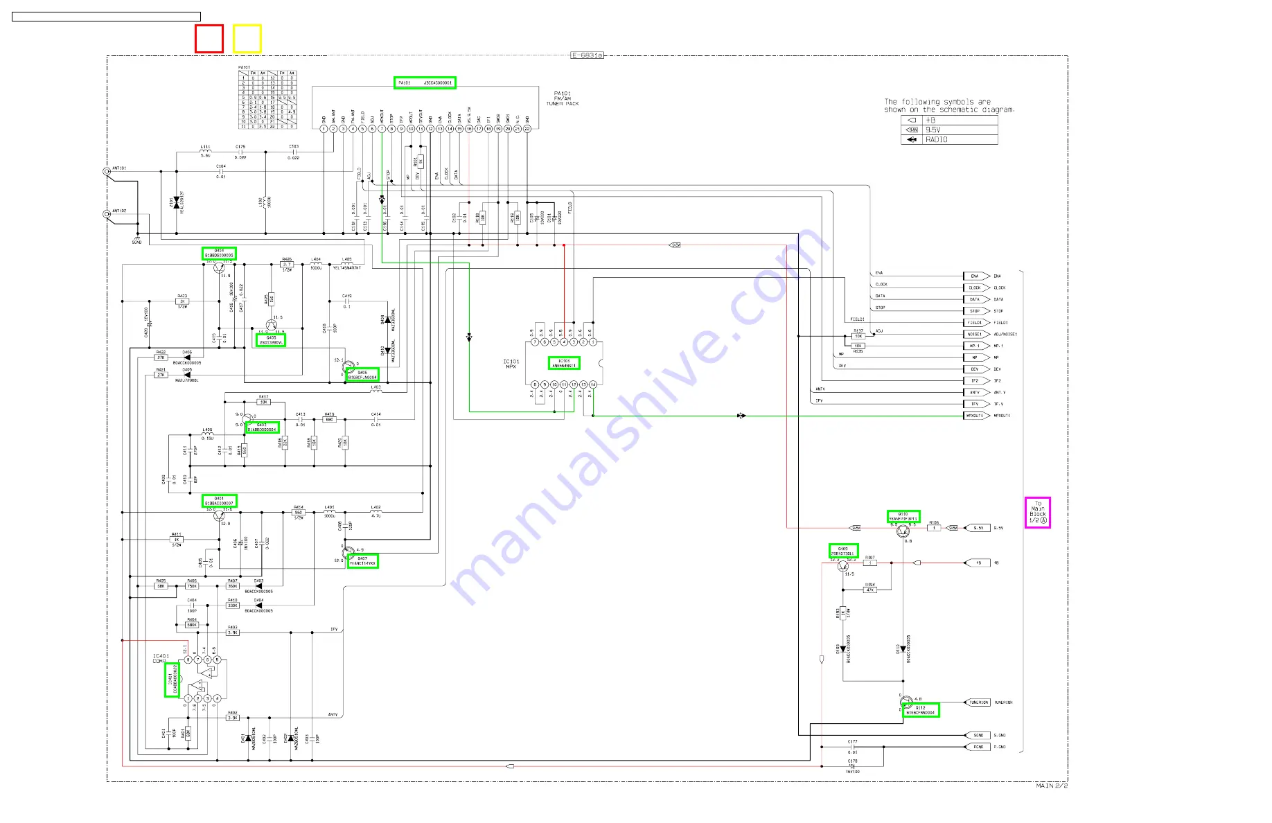 Panasonic CQ-JA1060L Service Manual Download Page 34