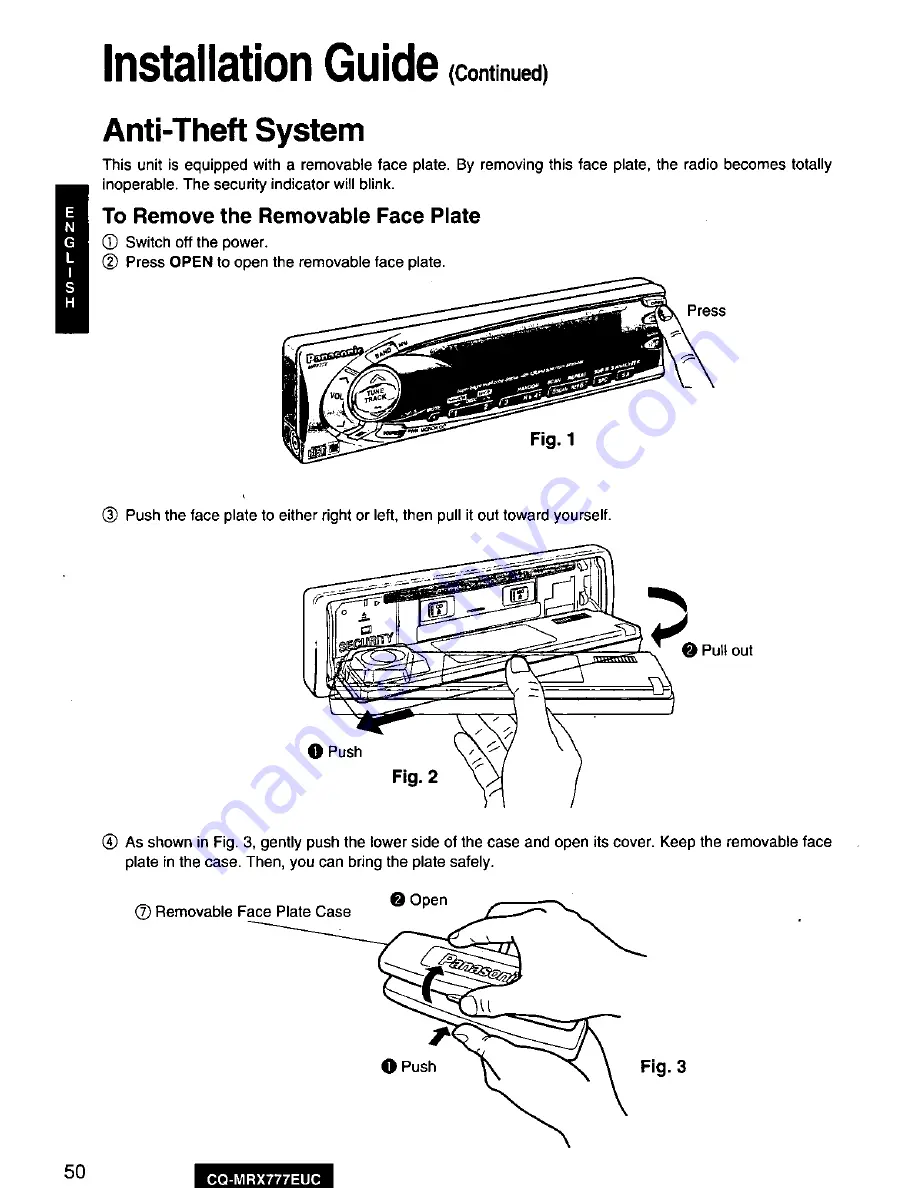 Panasonic CQ-MRX777EUC User Manual Download Page 52